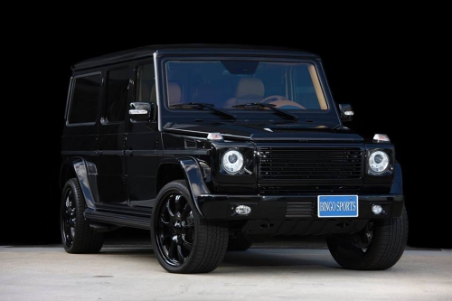 コンクリートジャングルを走る軍用モデル AMG G55 XXL ゲレンデ